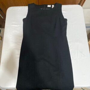 Emma & James Sleeveless Sheath 14 Polyester Black Dress